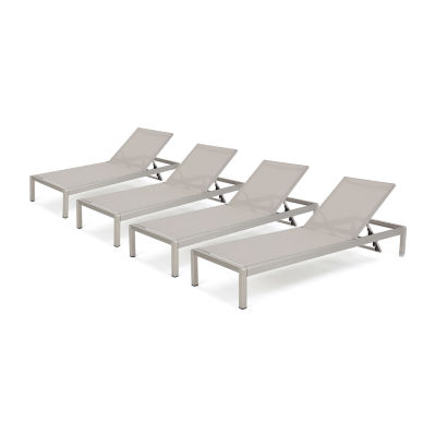 Cape Lounge Chair 4-pc. Patio Lounge Chair