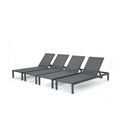 Cape Lounge Chair Adjustable 4-pc. Lounge Chair