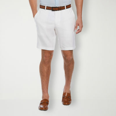 Cubavera Linen Blend 9" Mens Chino Short