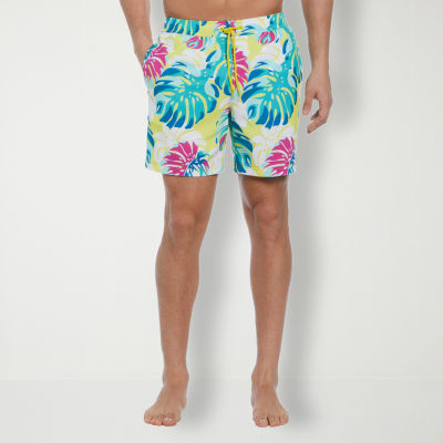 Cubavera Leaf Swim Shorts