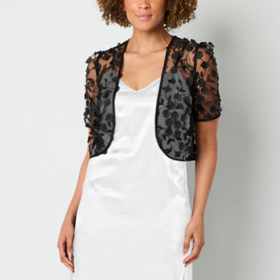 Ladies Shrug Sleeveless Shrug Short Maya Brooke Floral Womens