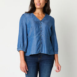 Peplum Tops for Women | JCPenney