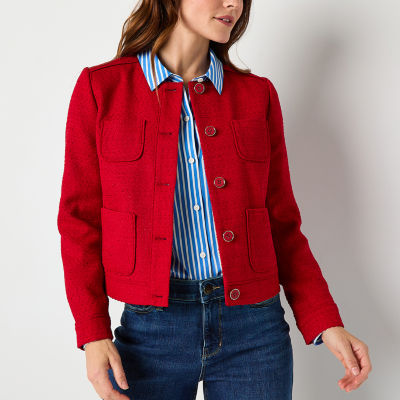Liz Claiborne Womens Classic Fit Suit Jacket
