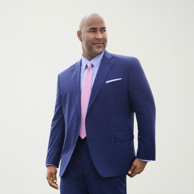 J. Ferrar Ultra Comfort Mens Regular Fit Big and Tall Suit Jacket