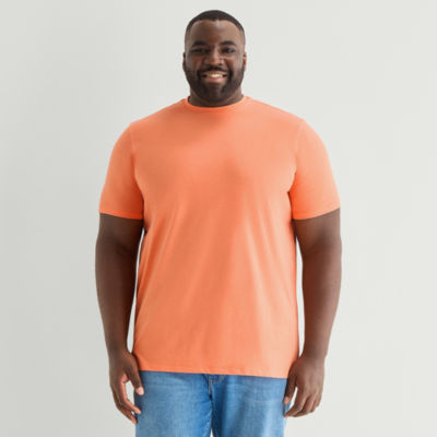 St. John's Bay Super Soft Mens Crew Neck Short Sleeve Big and Tall T-Shirt