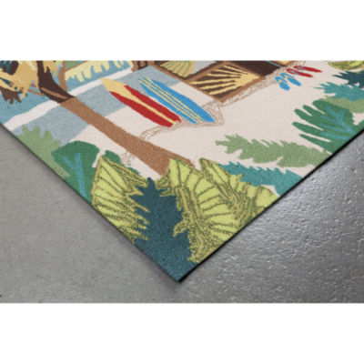 Liora Manne Frontporch Tiki Hut Indoor/Outdoor Runner Rug