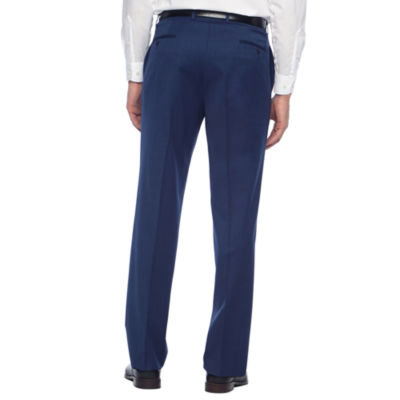 Collection By Michael Strahan Mens Grid Classic Fit Flat Front Suit Pant