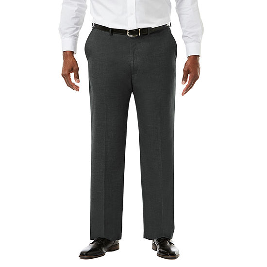 JM Haggar Premium Stretch Sharkski Classic Fit Flat Front Suit Pants ...