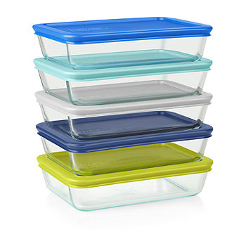 Pyrex 10-piece Ultimate Glass Food Storage Set – ShopEZ USA
