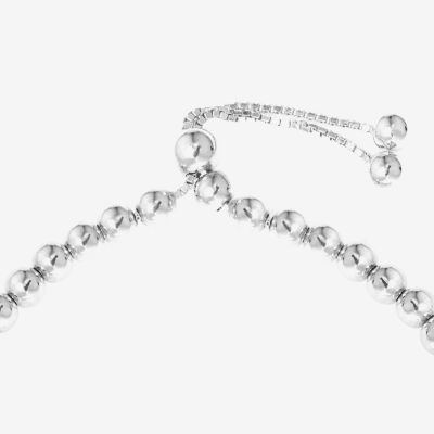 Sterling Silver Heart Bolo Bracelet