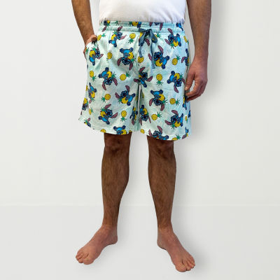 Disney Mjc Stitch Mens Pajama Shorts