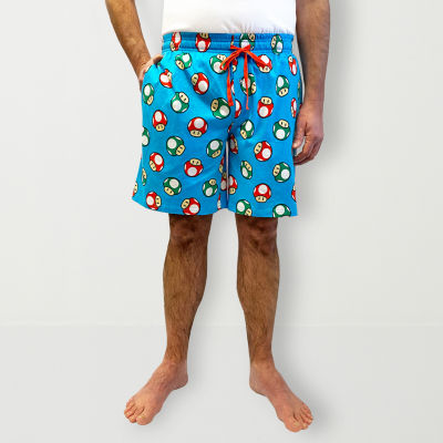 Nintendo Super Mario Mens Pajama Shorts