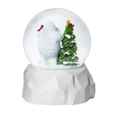 Roman 5.75" Led Rudolph Dome Plays Music Christmas Tabletop Decor