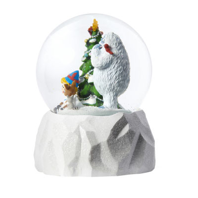 Roman 5.75" Led Rudolph Dome Plays Music Christmas Tabletop Decor