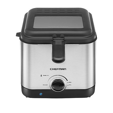 Chefman Sleek Stainless Steel Finish Deep Fryer, One Size, Stainless Steel