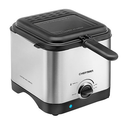 Chefman Sleek Stainless Steel Finish Deep Fryer, One Size, Stainless Steel