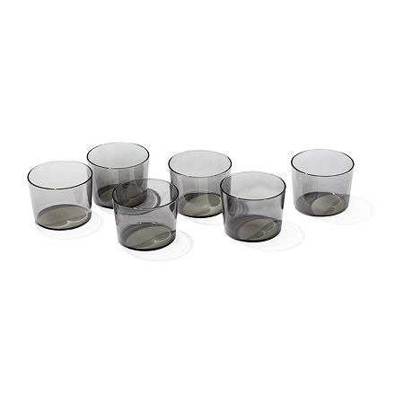 Oneida Stackables Tumbler Glass, One Size, Gray