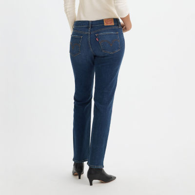 Levi's Classic Straight Womens Mid Rise Leg Jean