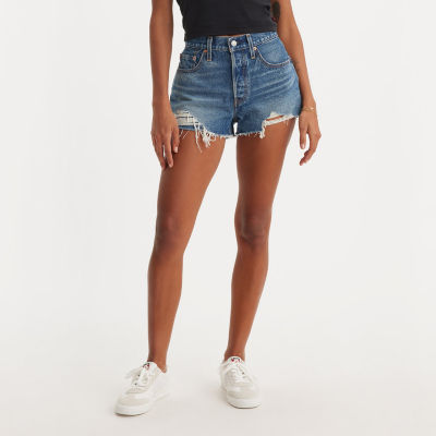 Levi's® Women's 501™ Original High Rise Denim Short, Color: Darn