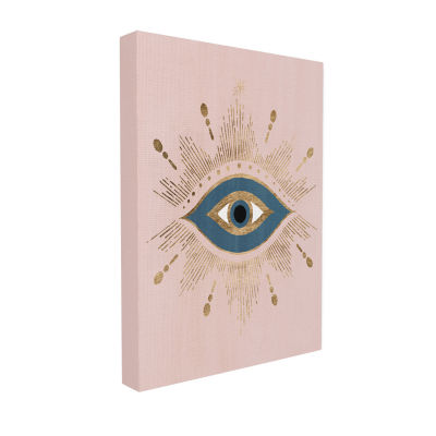 Stupell Industries Eye Glam Boho Canvas Art