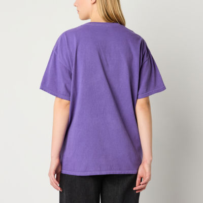 New World Juniors Sublime Oversized Tee Womens Crew Neck Short Sleeve Graphic T-Shirt