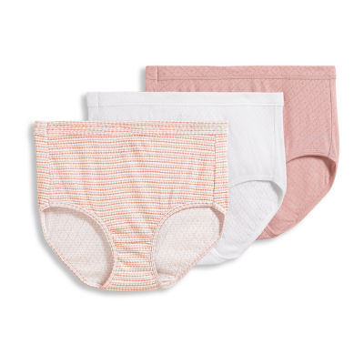 Jockey Women's Underwear Elance Breathe French Cut - 3 Pack, Sheer Nude  (Size 6, Nude) at  Women's Clothing store