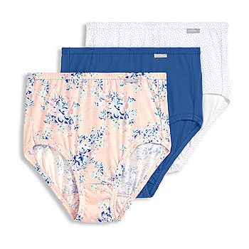 Jockey Women's Underwear Plus Size Elance Brief - 6 Pack, Ivory/Light/Pink  Shadow, 11 at  Women's Clothing store