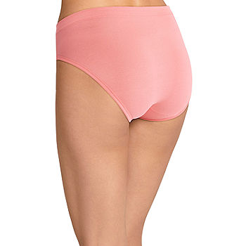 Jockey Women's Underwear Cotton Stretch Hi Cut, Bayou, 5 