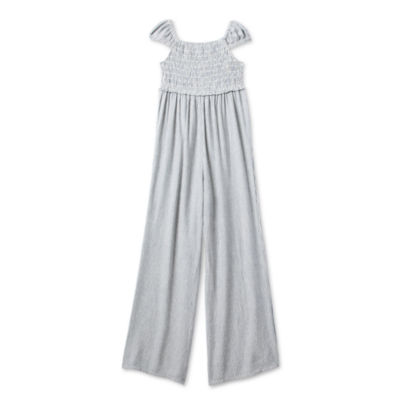 Thereabouts Little & Big Girls Sleeveless Jumpsuit