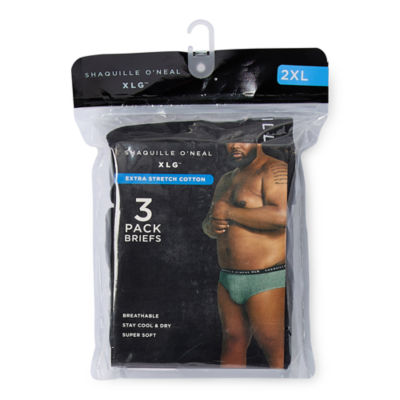 Shaquille O'Neal XLG 3 Pack Briefs Big