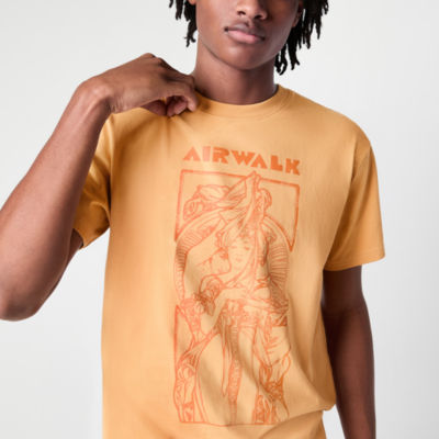 Airwalk Mens Short Sleeve Graphic T-Shirt