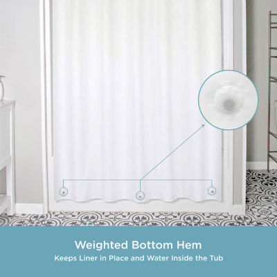 Kenney Lightweight Peva Shower Curtain Liner