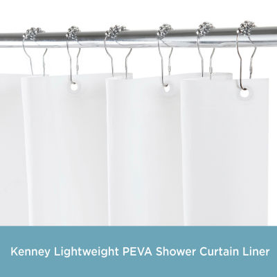 Kenney Lightweight Peva Shower Curtain Liner