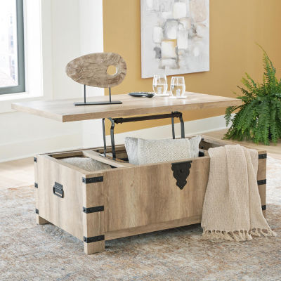 Signature Design By Ashley Calaboro Lift-Top Coffee Table