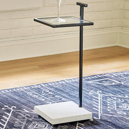 Signature Design By Ashley Mannill C Table, One Size, Black