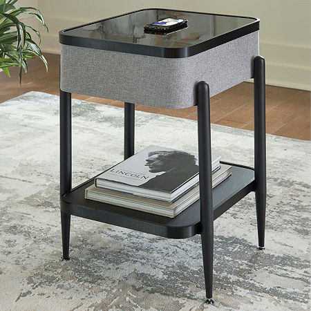 Signature Design By Ashley Jorvalee Accent Table, One Size, Black