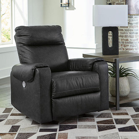 Signature Design By Ashley Axtellton Power Recliner, One Size, Black