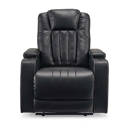 Signature Design By Ashley Center Point Manual Recliner, One Size, Black