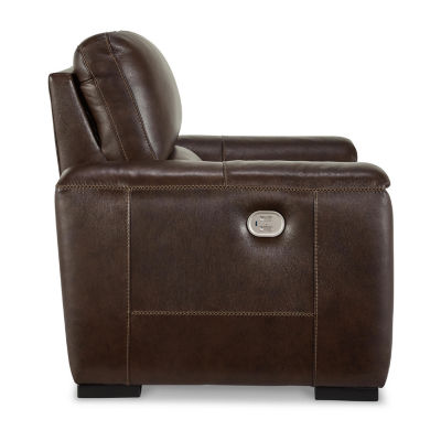 Signature Design By Ashley® Alessandro Dual Power Leather Recliner