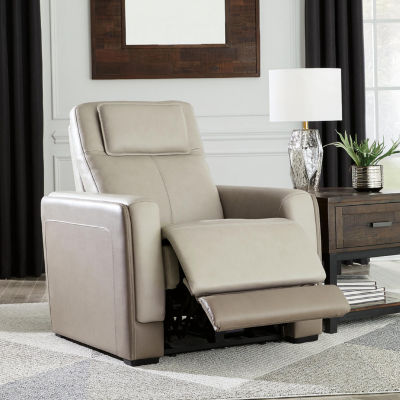 Signature Design By Ashley® Battleville Dual Power Leather Recliner