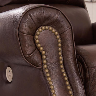 Signature Design By Ashley® Freyeburg Power Leather Recliner