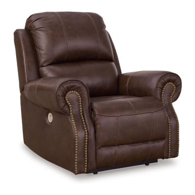 Signature Design By Ashley® Freyeburg Power Leather Recliner