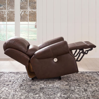 Signature Design By Ashley® Freyeburg Power Leather Recliner