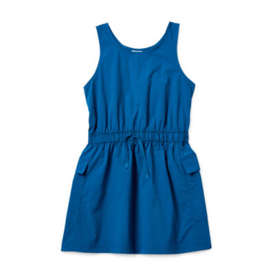 Xersion Cargo Little & Big Girls Sleeveless Skater Dress