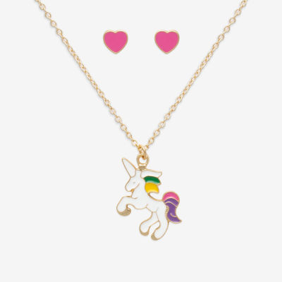 Mixit Girls Heart Hypoallergenic 2-pc. Jewelry Set
