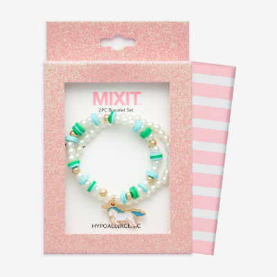 Mixit Girls 2-pc. Hypoallergenic Bracelet Set