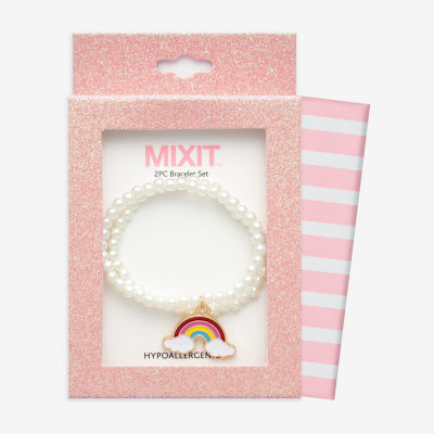 Mixit Girls 2-pc. Hypoallergenic Bracelet Set