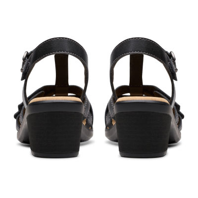 Clarks Womens Emily Rose Heeled Sandals