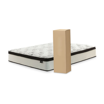 Signature Design by Ashley Chime 12" Plush Hybrid Mattress in a Box