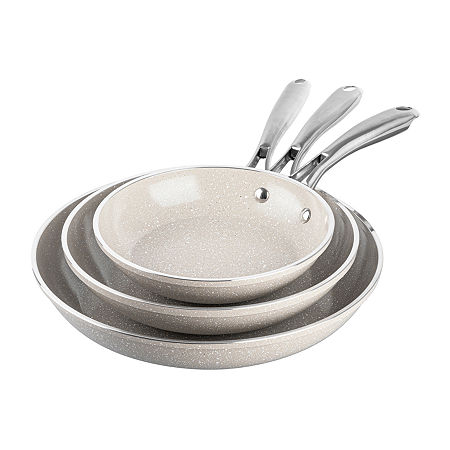 Granitestone 3-pc. Non-stick Frying Pan In Sand